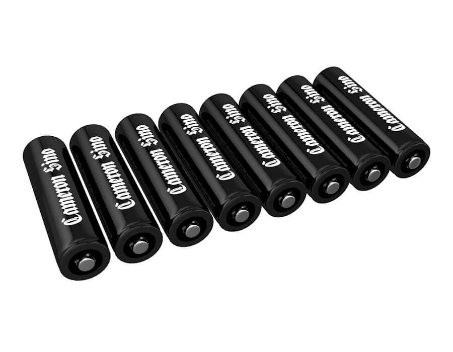 Cameronsino Pack Of Eight Aa button top rechargeable Nimh Battery - 1.2V, 2200 Mah AA Cameron Sino Technology Limited
