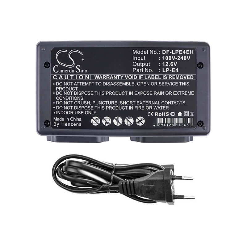Canon 1895b002, Lc-e4, Lp-e4, Lp-e4n Chargeur de caméra à prise Euro Chargeur de caméra Cameron Sino Technology Limited (Caméra)