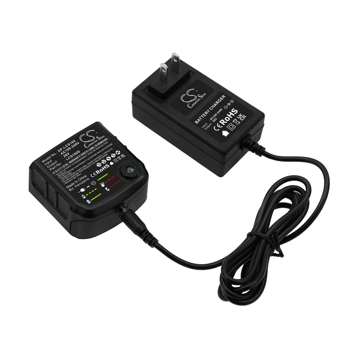 Chargeur compatible avec Asd18 Type 1, Asd18 Type 2, Asd184 Type 1 Mini Chargeur Cameron Sino Technology Limited