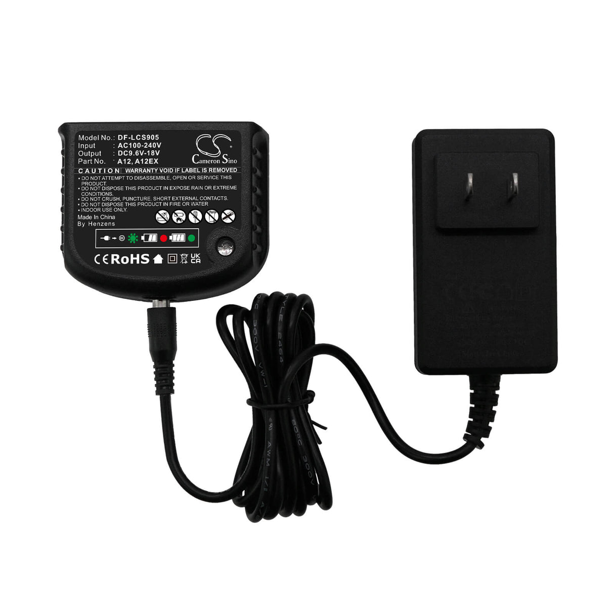 Chargeur d'outils électriques Black & Decker Compatible avec Bd14psk, Fs1200d, Fs1200d-2 & Autres Chargeur de batterie Cameron Sino Technology Limited
