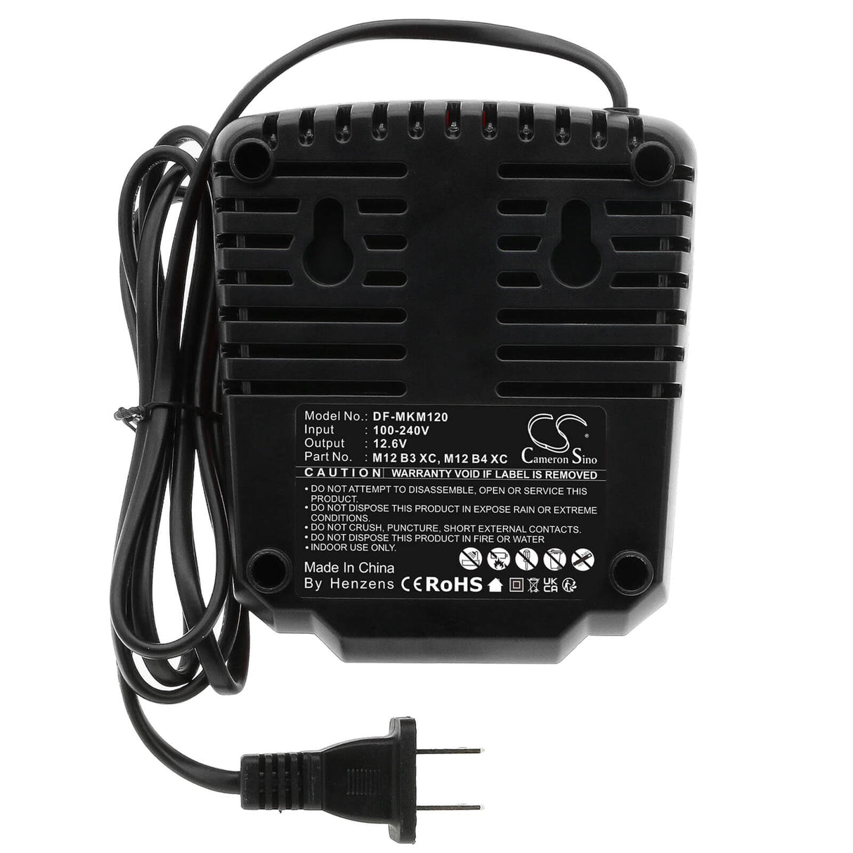 Chargeur d'outils électriques compatible avec Milwaukee Li-ion 12v C12 Fm, C12 Hz, C12 Hz-0, Chargeur d'outils électriques Cameron Sino Technology Limited (Outils électriques)