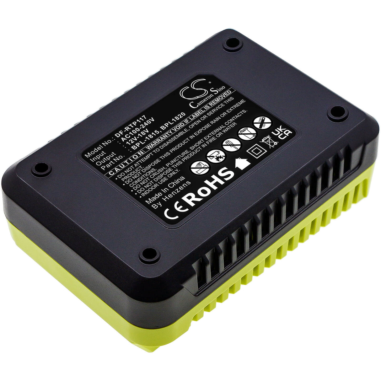 Chargeur compatible avec les outils électriques Ryobi modèles de style poteau de 12v à 18v Chargeur d'outils électriques Cameron Sino Technology Limited (Outils électriques)