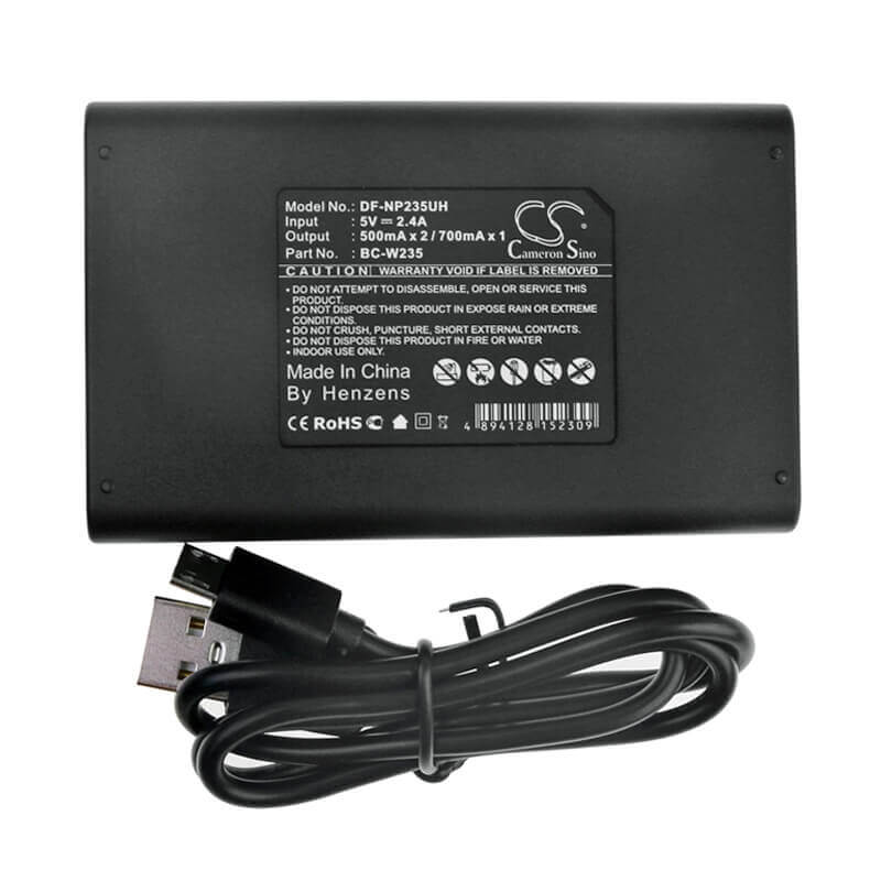 Chargeur pour Fujifilm, X-t4 charge la batterie Np-w235 Chargeur d'appareil photo Cameron Sino Technology Limited (Appareil photo)