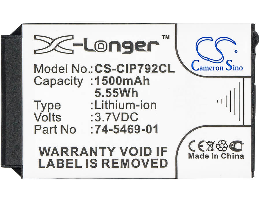 3.7V, Li-ion, 1500mAh, Cordless Phone battery fits Cisco, 74-5469-01, 7026g, 74-5468-01, 5.55Wh Cordless Phone Cameron Sino Technology Limited (Cordless Phone)