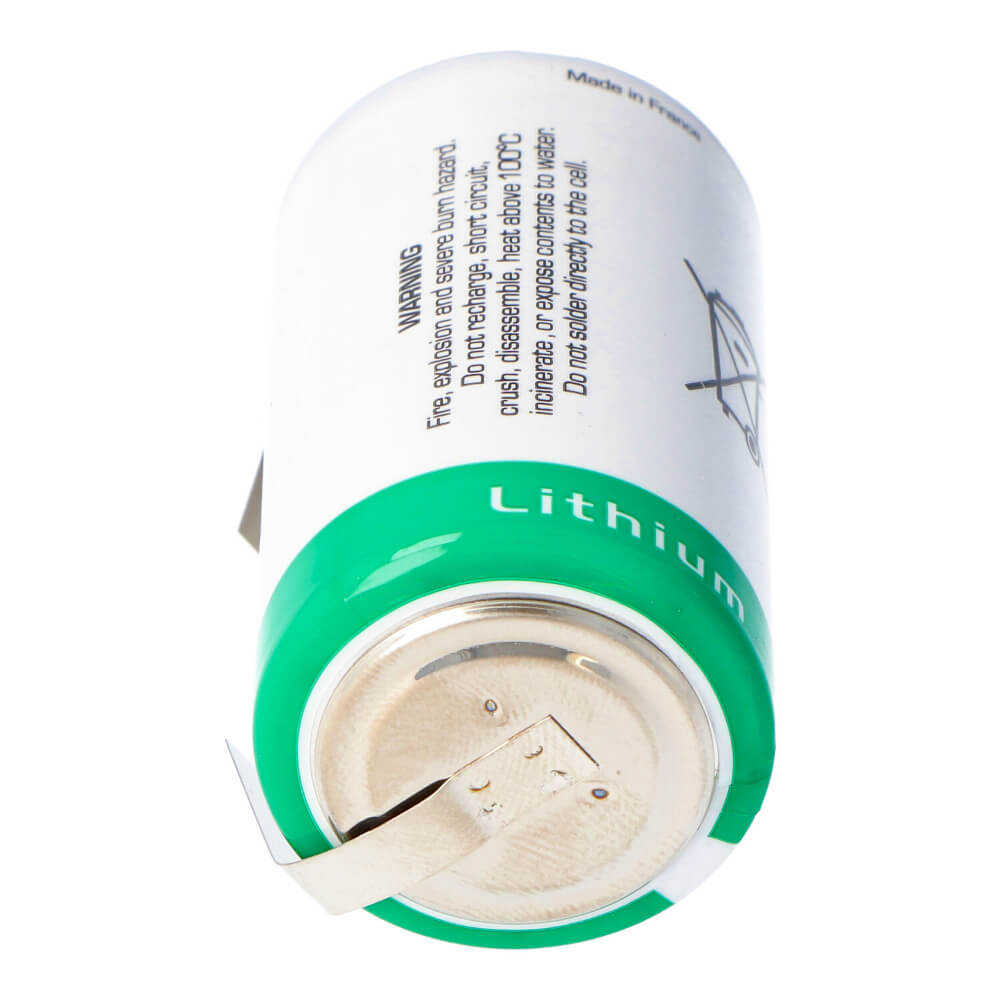 D-size 3.6v 13000mah Saft Lsh20 Battery With Unidirectional Tabs Saft Batteries Saft Lithium Batteries