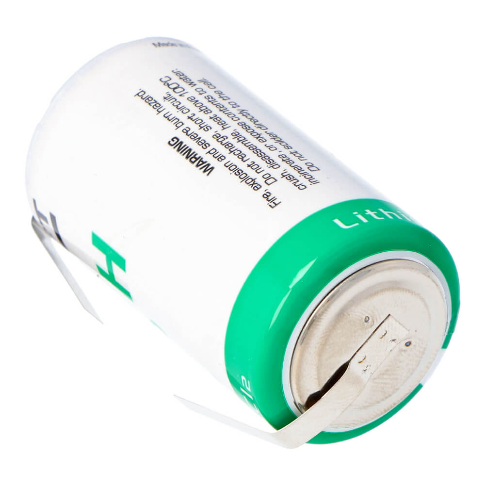 D-size 3.6v 13000mah Saft Lsh20 Battery With Unidirectional Tabs Saft Batteries Saft Lithium Batteries