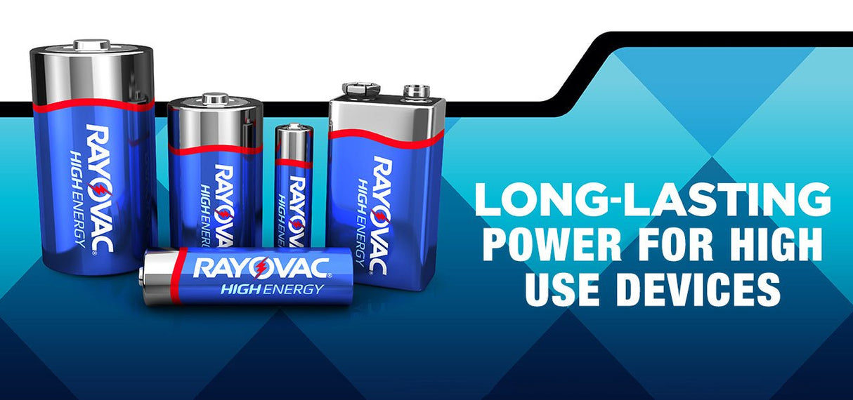 D Size Flat Top Battery Rayovac 813ft - Non Rechargeable Other Rayovac
