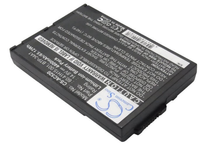 Dark Grey Battery For Acer Travelmate 520, Travelmate 520it, Travelmate 521 14.8v, 4400mah - 65.12wh Batteries for Electronics Cameron Sino Technology Limited (Suspended)