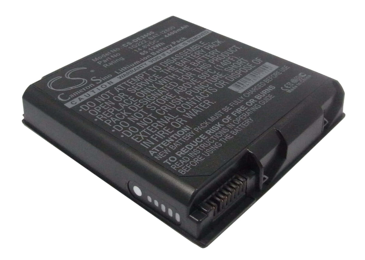 Dark Grey Battery For Dell Inspiron 2600, Inspiron 2650, Smart Pc100n 14.8v, 4400mah - 65.12wh Notebook, Laptop Cameron Sino Technology Limited