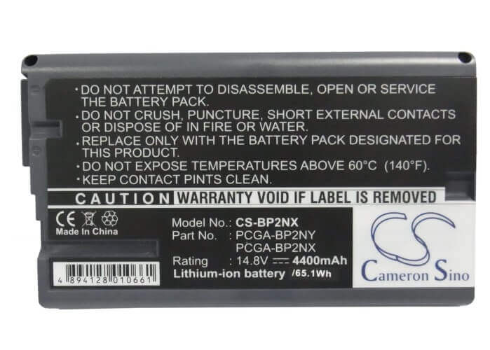 Dark Grey Battery For Sony Vaio Pcg-grt51e, Vaio Pcg-grt99/ P, Vaio Pcg-k115z 14.8v, 4400mah - 65.12wh Notebook, Laptop Cameron Sino Technology Limited (Suspended)