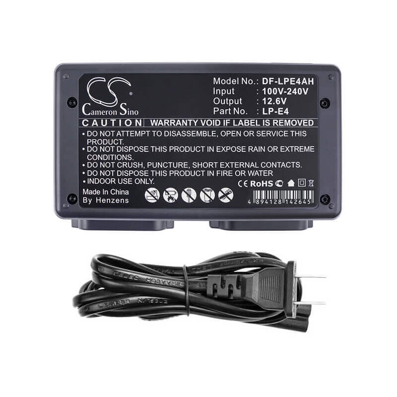 Chargeur de batterie double pour Canon, les batteries LP-E4N remplacent LC-LPE4, LC-LPE4N, LC-LPE19 Chargeur d'appareil photo Cameron Sino Technology Limited (Appareil photo)