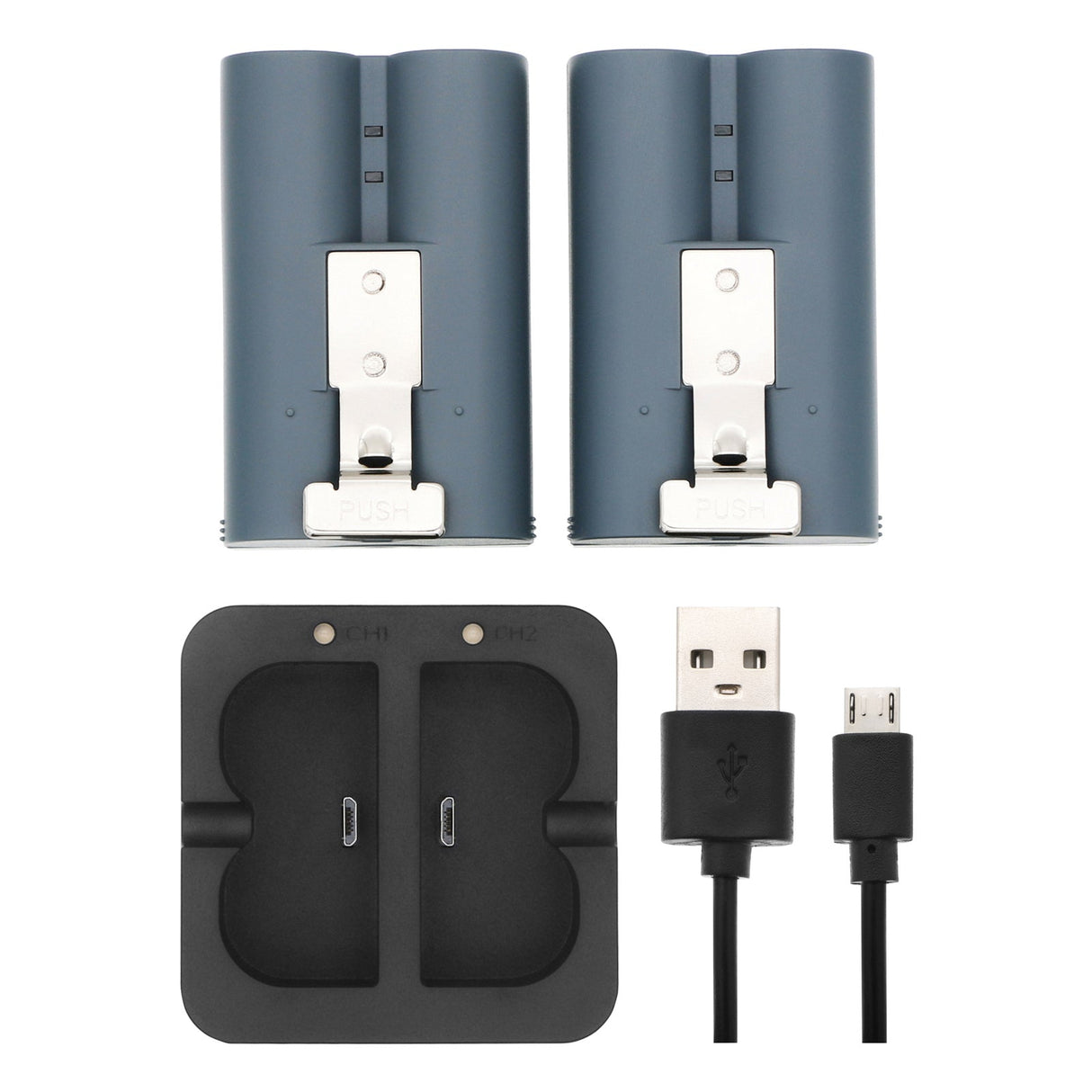 Chargeur double batterie pour Ring, 8vr1s7, Spotlight Cam, chargeur de batterie pour sonnette vidéo 2 Cameron Sino Technology Limited