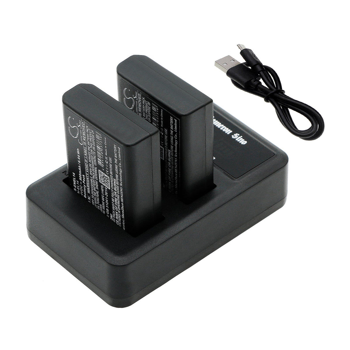 Chargeur de batterie double pour charger Nikon En-el14, chargeur d'appareil photo Mh-24 Cameron Sino Technology Limited (Appareil photo)
