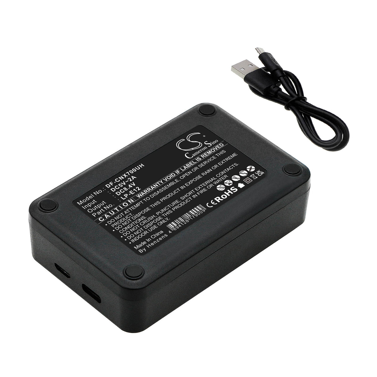 Chargeur double pour batteries Canon Lc-e12, Lp-e12 Chargeur d'appareil photo Cameron Sino Technology Limited (Appareil photo)