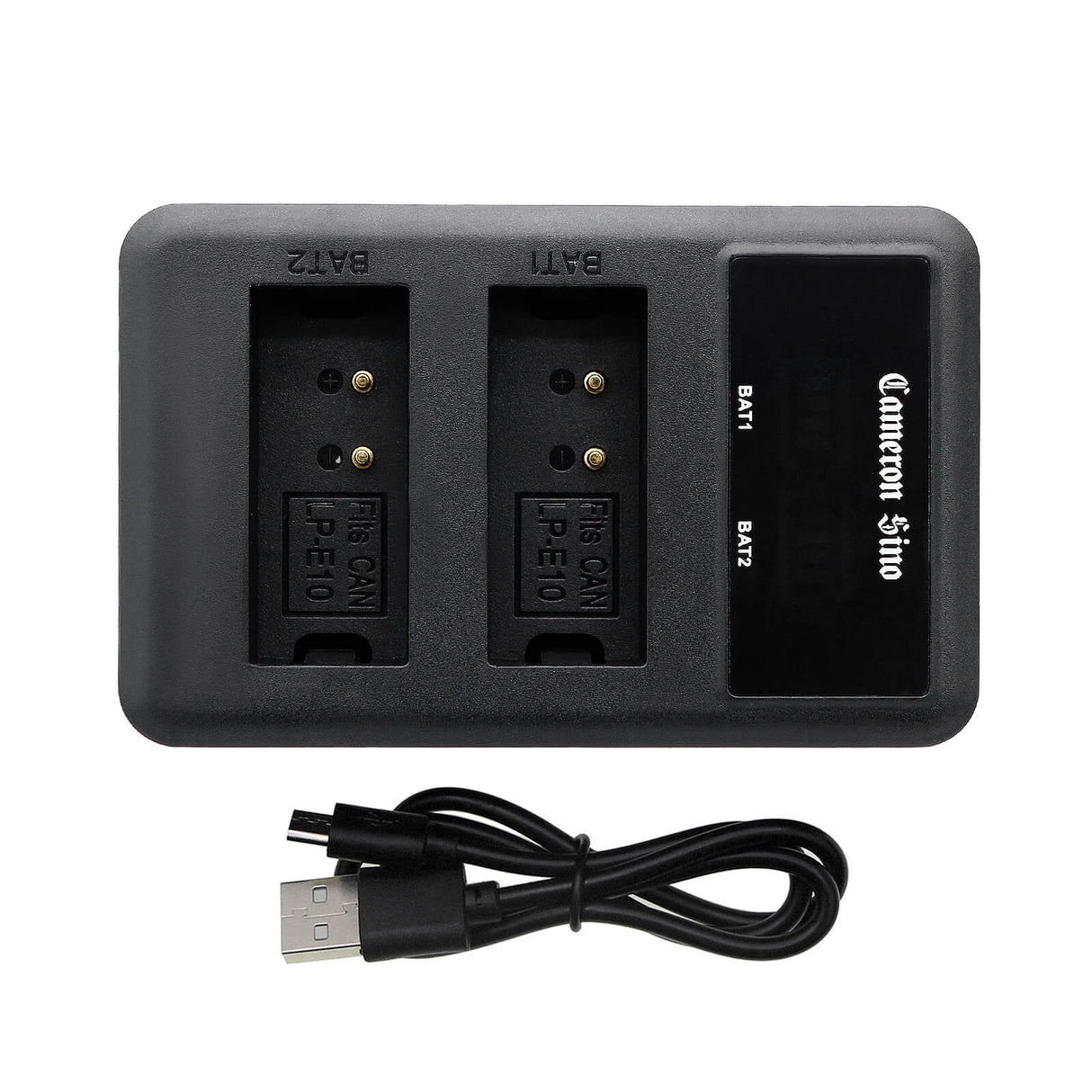 Chargeur double pour batteries Canon Lp-e10 Chargeur d'appareil photo Cameron Sino Technology Limited (Appareil photo)