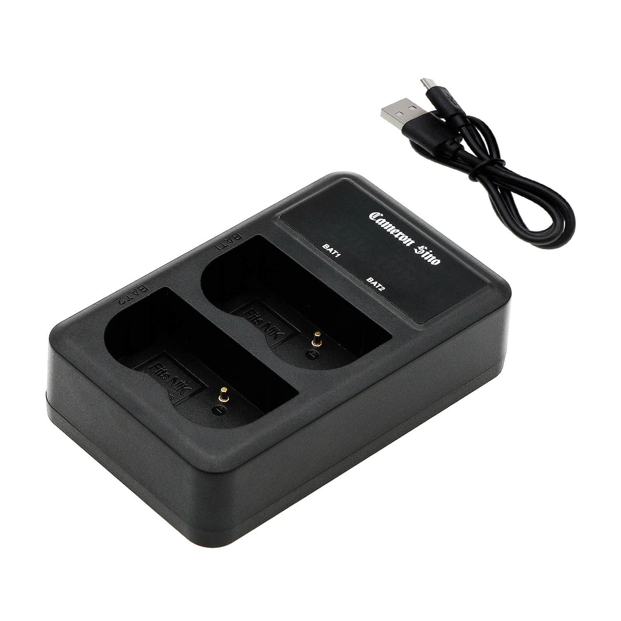 Chargeur double pour Nikon En-el3, En-el3a, En-el3e, batteries Mh-18a Chargeur d'appareil photo Cameron Sino Technology Limited (Appareil photo)