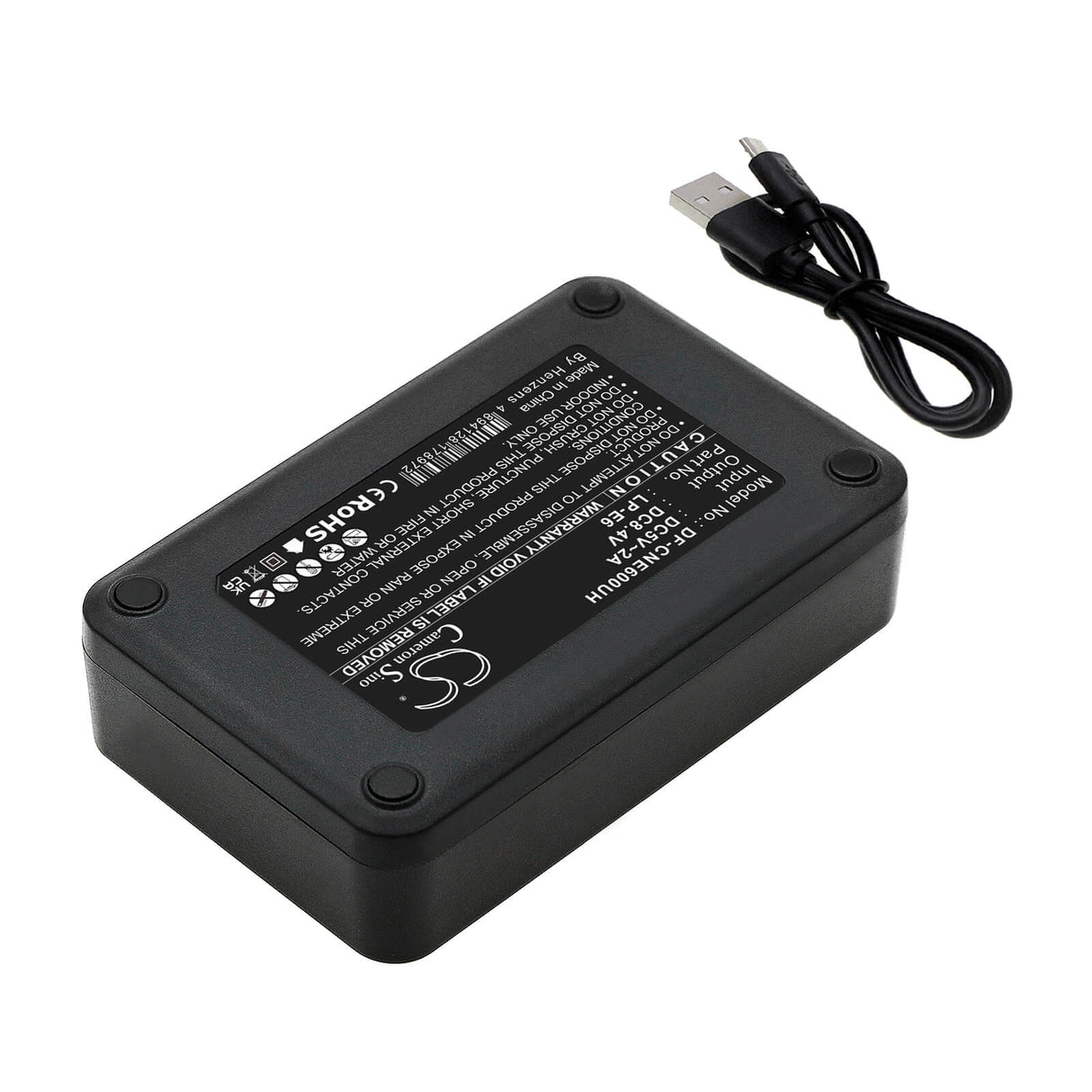 Chargeur double pour charger Canon Lp-e6, Lp-e6n, Lc-e6, Lc-e6e Chargeur d'appareil photo Cameron Sino Technology Limited (Appareil photo)