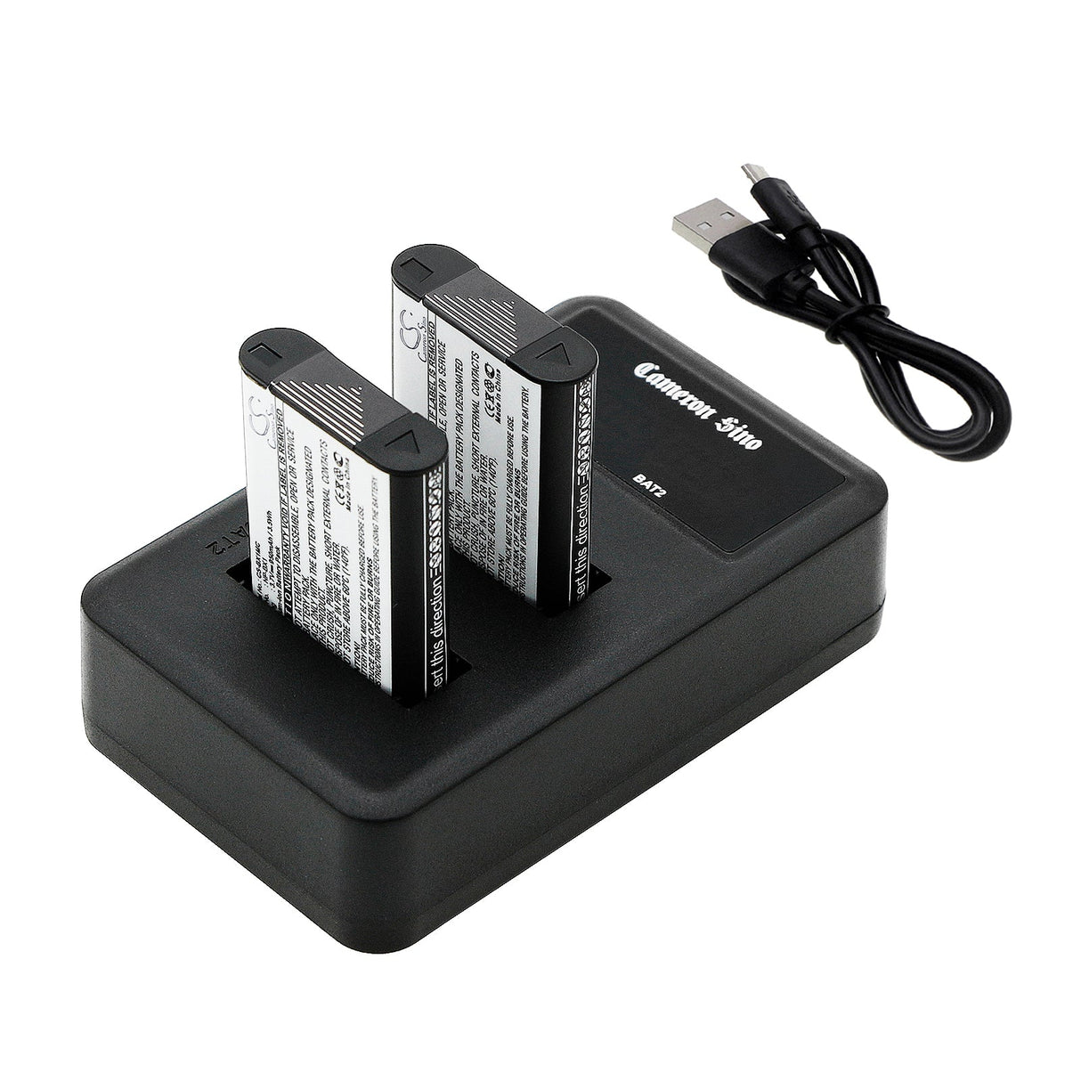Chargeur double emplacement pour Sony Bc-csxb, Bc-dcy, Np-bx1, Np-by1 Batteries Chargeur d'appareil photo Cameron Sino Technology Limited (Appareil photo)