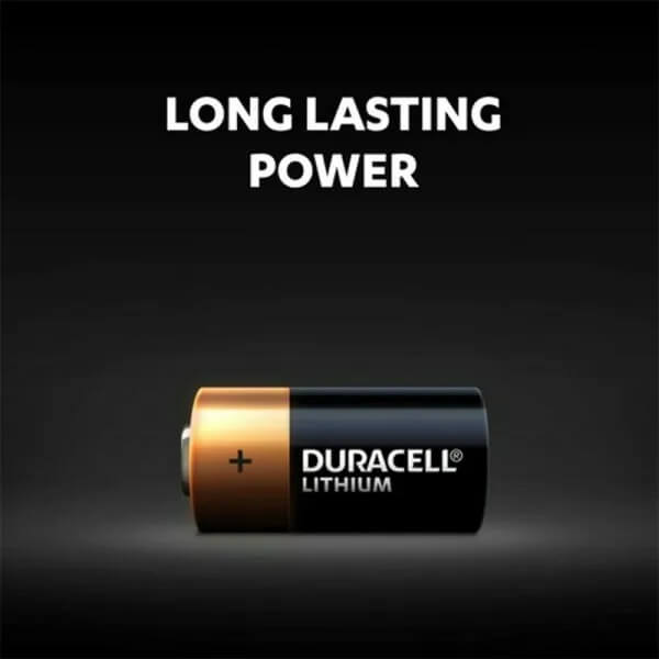 Duracell 3v Dl123a 1400mah Lithium Battery Replaces Cr123, Cr123a - Non Rechargeable Lithium Cell Duracell
