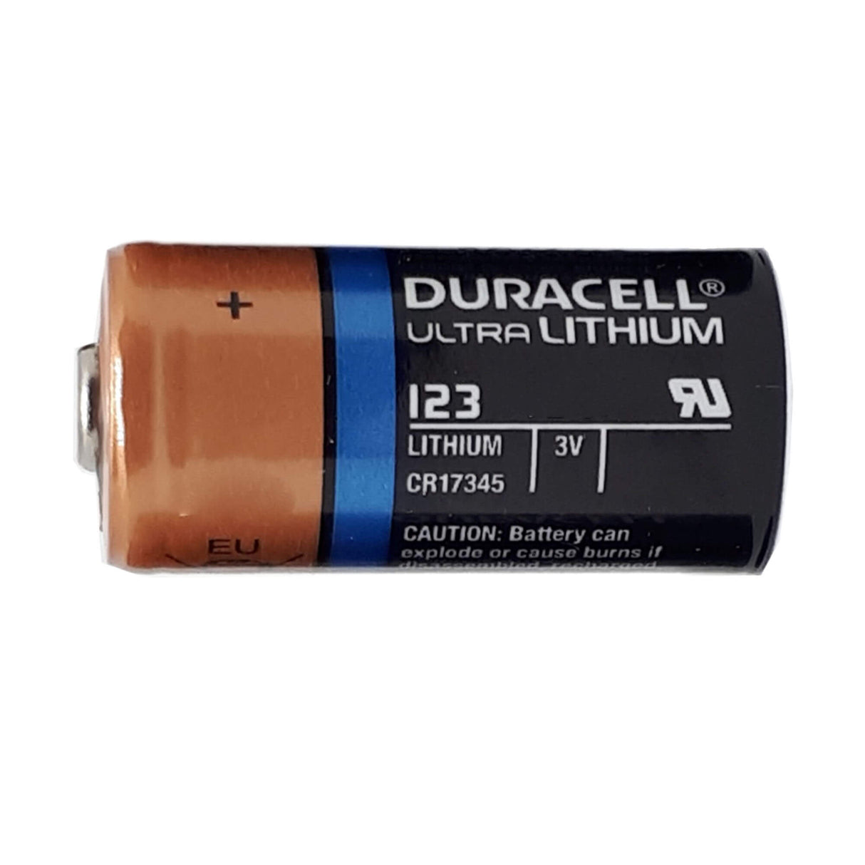 Duracell 3v Dl123a 1400mah Lithium Battery Replaces Cr123, Cr123a - Non Rechargeable Lithium Cell Duracell
