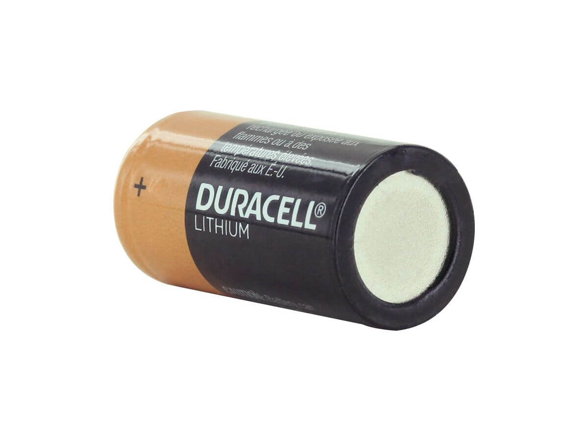Duracell 3v Dl123a 1400mah Lithium Battery Replaces Cr123, Cr123a - Non Rechargeable Lithium Cell Duracell