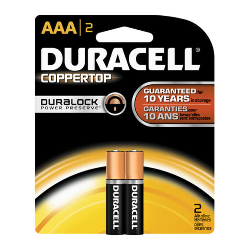 Duracell Aaa Coppertop 2 Pack Alkaline Battery - 2 On A Card Other Cameron Sino Technology Limited (Suspended)