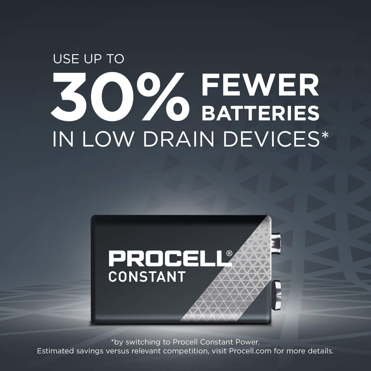 Duracell Procell 9 Volt Alkaline Battery Pc1604 - Non Rechargeable Other Duracell