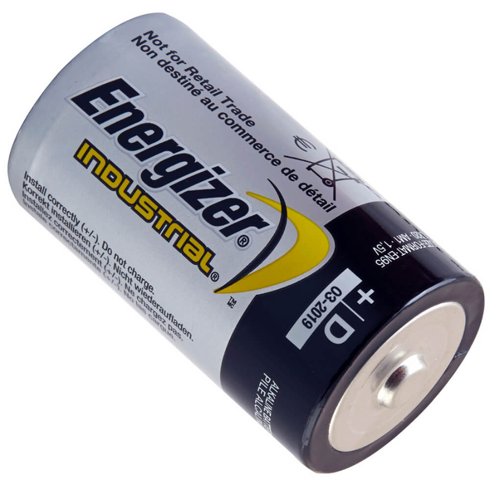 Energizer D Industrial Alkaline Batteries Model En95 - Non Rechargeable Other CB Range