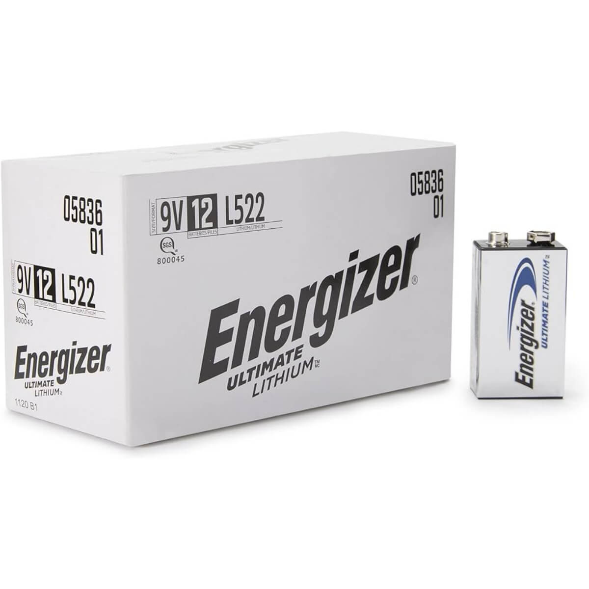 Energizer Lithium 9v Battery - Non Rechargeable Other Energizer