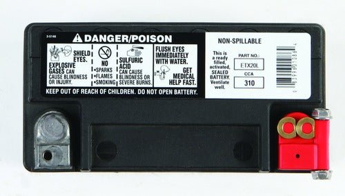 Etx20l12v 310 Cca Deka Agm Motorcycle Battery Other Batteries Cameron Sino Technology Limited (Suspended)