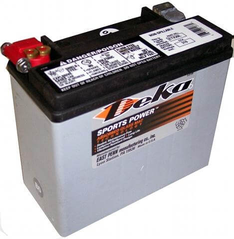 Etx20l12v 310 Cca Deka Agm Motorcycle Battery Other Batteries Cameron Sino Technology Limited (Suspended)