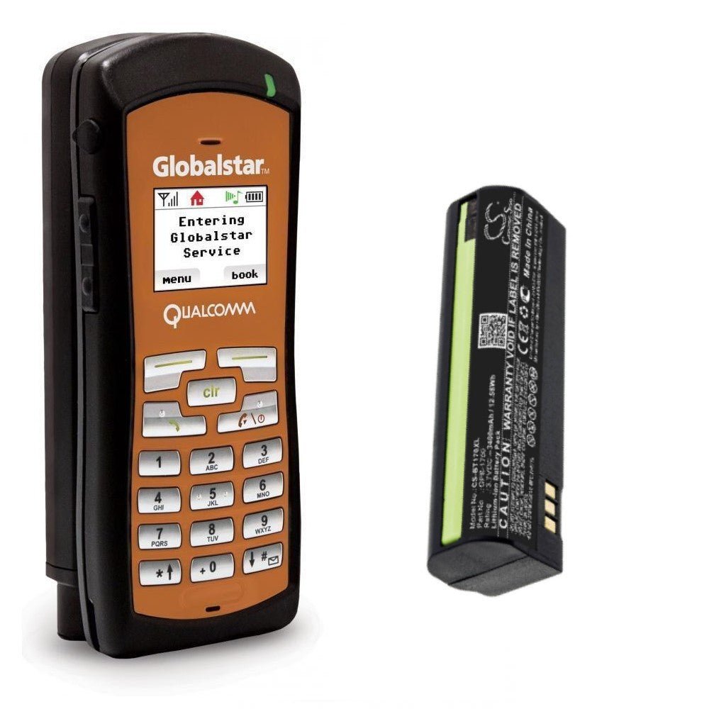 Extended Satellite Phone Battery For Globalsat, Gsp-1700, Gsp-1700batt, 3.7v, 3400mah - 12.58wh Satellite Phone Cameron Sino Technology Limited