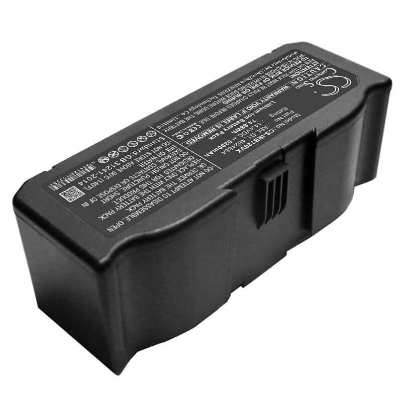 Extended vacuum battery For Irobot Roomba E5 I7 Roomba I7 I7+ 14.4v, 5200mah - 74.88wh Vacuum Cameron Sino Technology Limited
