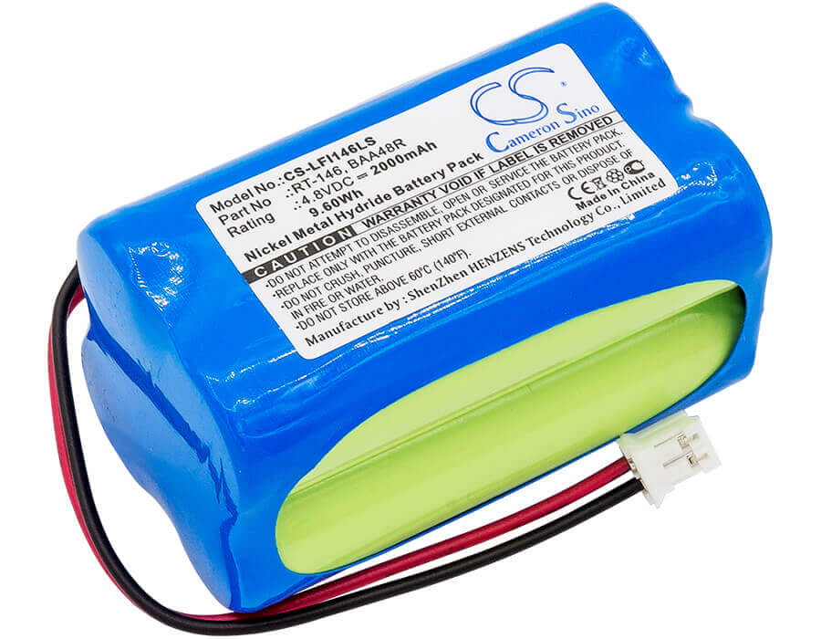 4.8V, Ni-MH, 2000mAh, Emergency Lighting battery fits Lfi, Baa48r, BL93NC487, Bl93nc484, Bl93nc485, 9.60Wh Emergency Lighting Cameron Sino Technology Limited