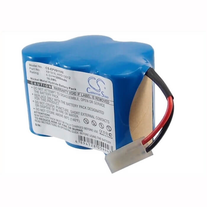 6.0V, Ni-MH, 3000mAh, Vacuum battery fits Shark, Euro Pro, 2 Speed Cordless Sweeper, Shark V1911, Shark V1911fs, 18.00Wh Vacuum Cameron Sino Technology Limited