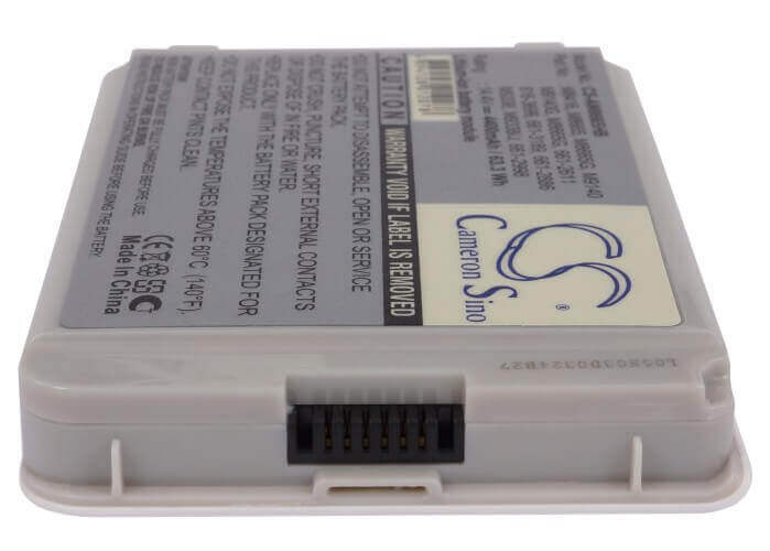 French Grey Battery For Apple Ibook G3 14 M7701j/ A, G3 14 M7701ll/ A, G3 14 M8603*/ A 14.4v, 4400mah - 63.36wh Notebook, Laptop Cameron Sino Technology Limited (Suspended)
