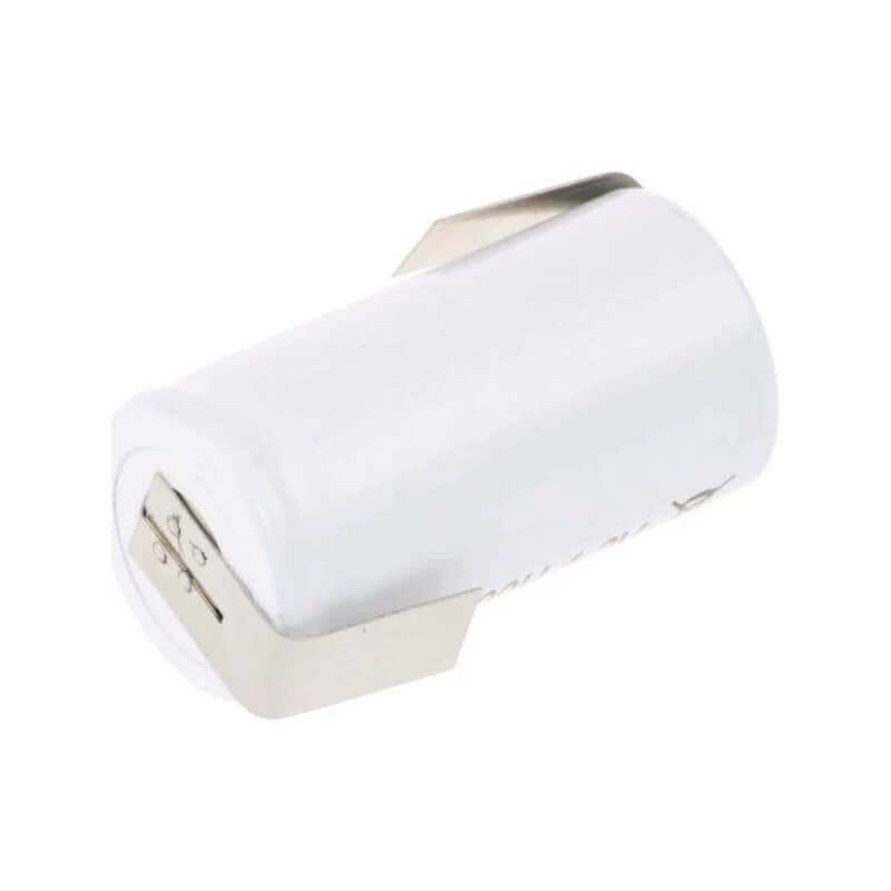 Batterie rechargeable Nicd Generic 4/5 Sub C Taille Flat Top avec languettes - 1200 Mah Autres batteries Gamme CB Languettes en direction opposée à chaque extrémité