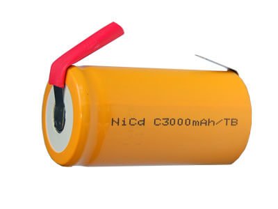 Generic C Size Flat Top With Tabs Nicd Rechargeable Battery - 3000 Mah Other CB Range