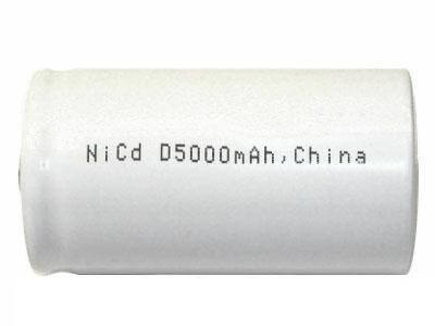 Generic D Size Button Top Nicd Rechargeable Battery - 5000 Mah Other CB Range Bare Cell