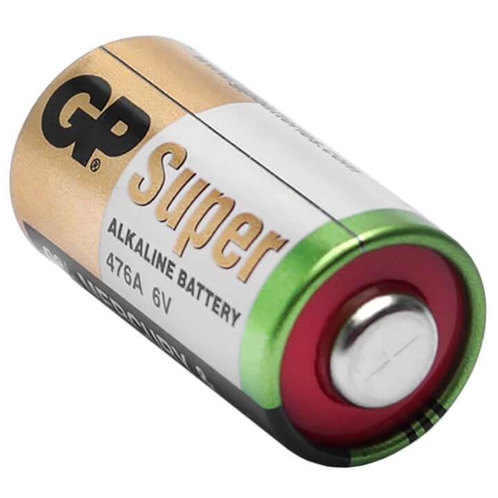 GP 476A, 4LR44, PX28A, A544 6V Alkaline Battery For Alarm And Key Fobs Consumer Batteries GP Batteries