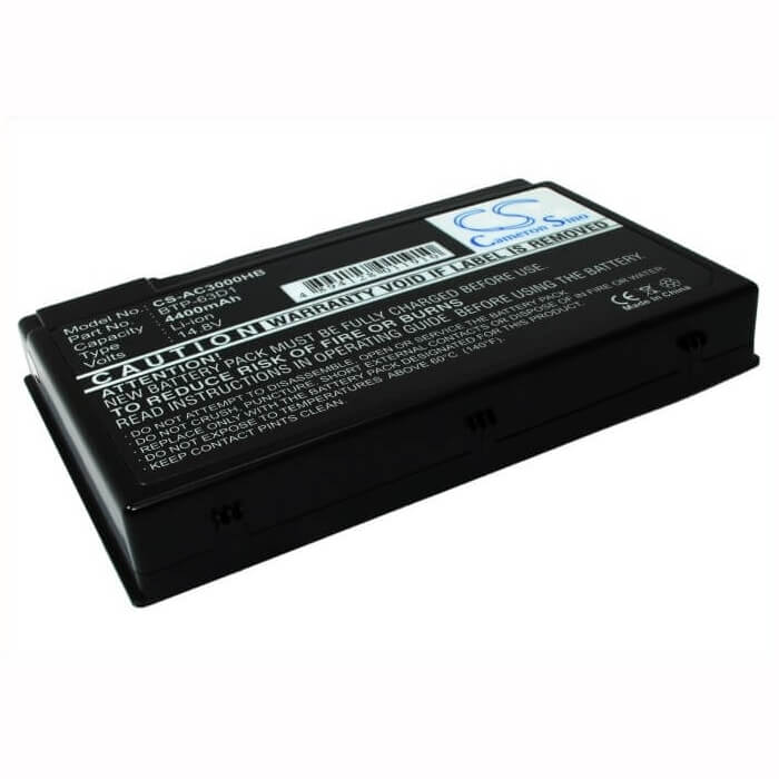 Grey Battery For Acer Aspire 3023lmi, Travelmate 4400wlmi, Travelmate C311xci 14.8v, 4400mah - 65.12wh Notebook, Laptop Cameron Sino Technology Limited (Suspended)