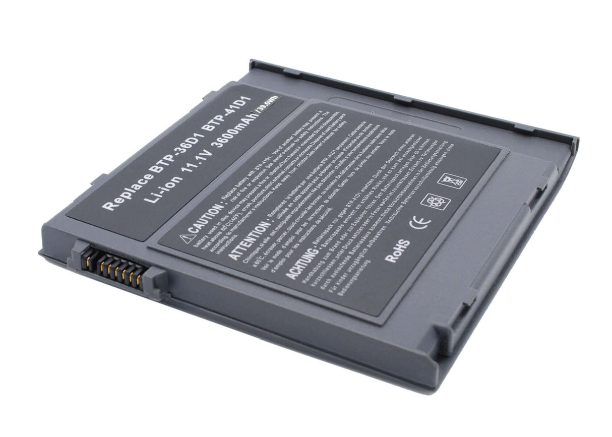 Grey Battery For Acer Travelmate 350, Travelmate 351, Travelmate 352 11.1v, 3600mah - 39.96wh Notebook, Laptop Cameron Sino Technology Limited