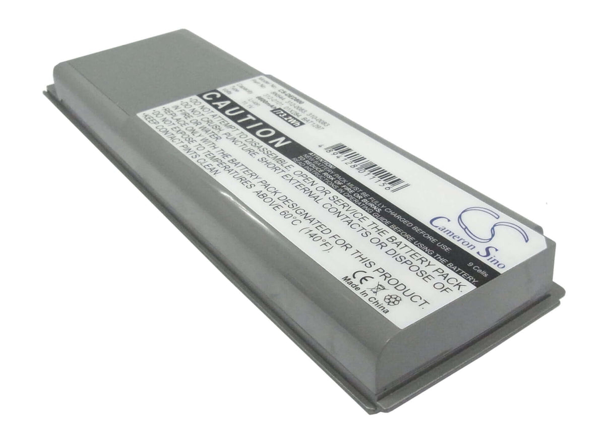 Grey Battery For Dell Inspiron 8500, Inspiron 8600, Latitude D800 11.4v, 6600mah - 75.24wh Batteries for Electronics Cameron Sino Technology Limited (Suspended)