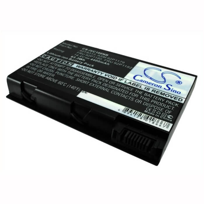 Grey Battery For Lenovo 3000 C100 0761, 3000 C100 14.4v, 4400mah - 63.36wh Notebook, Laptop Cameron Sino Technology Limited (Suspended)