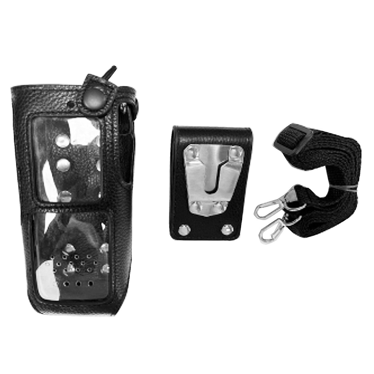 Hard Leather Carry Case, Fits Hytera two-Way radio Hp700, Hp705 Two-Way Radio Case Cameron Sino Technology Limited
