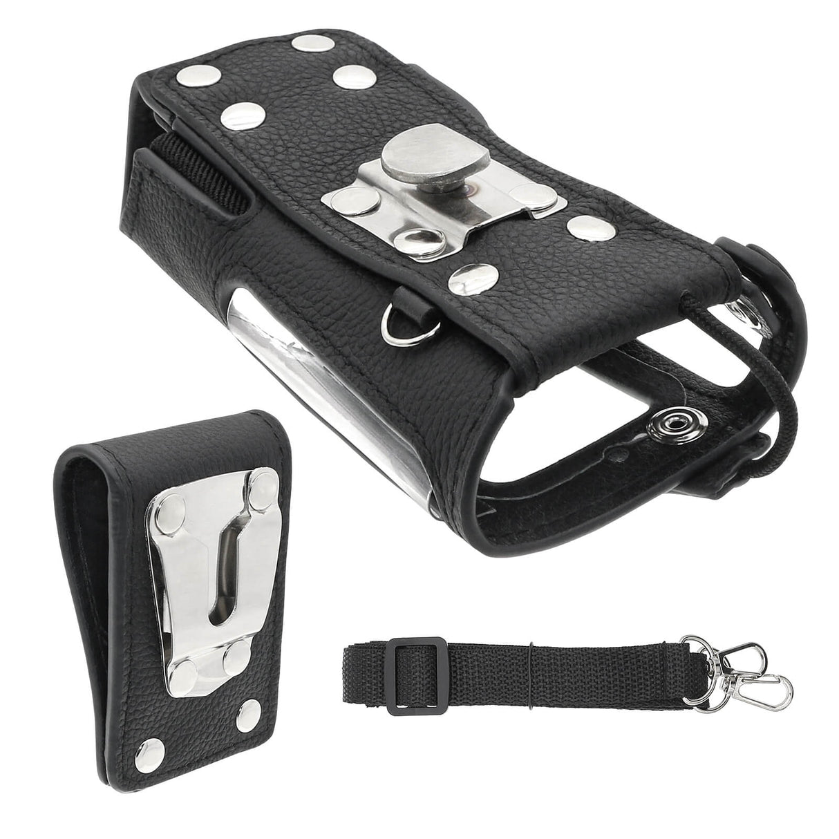 Hard Leather Carry Case, Fits Hytera two-Way radio Hp700, Hp705 Two-Way Radio Case Cameron Sino Technology Limited
