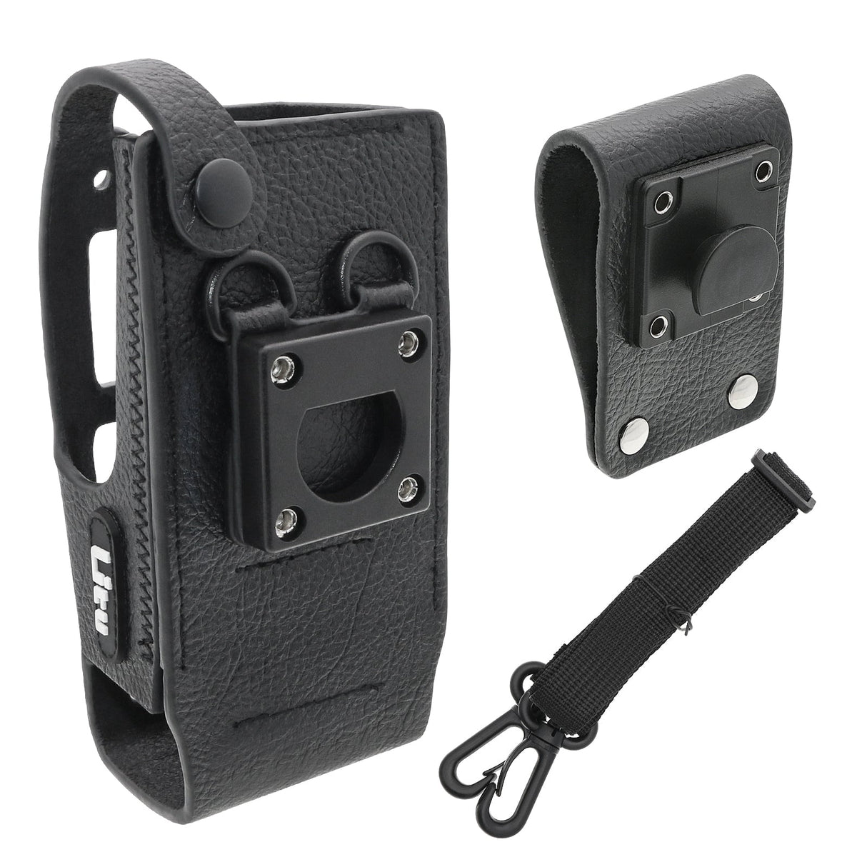 Hard Leather Carry Case, Fits Motorola Mtp810ex, Mtp850ex Two-Way Radio Case Cameron Sino Technology Limited