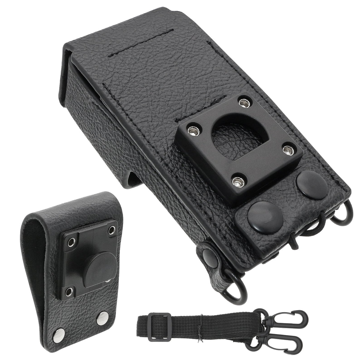 Hard Leather Carry Case, Fits Motorola two-way radio Cp040, Dp1400 Two-Way Radio Case Cameron Sino Technology Limited