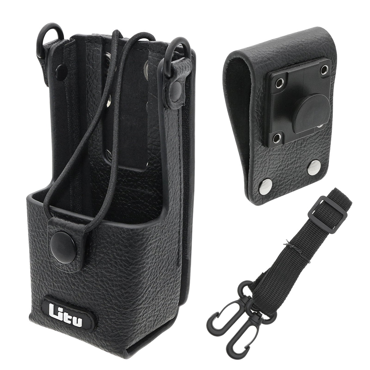 Hard Leather Carry Case, Fits Motorola two-way radio Cp040, Dp1400 Two-Way Radio Case Cameron Sino Technology Limited
