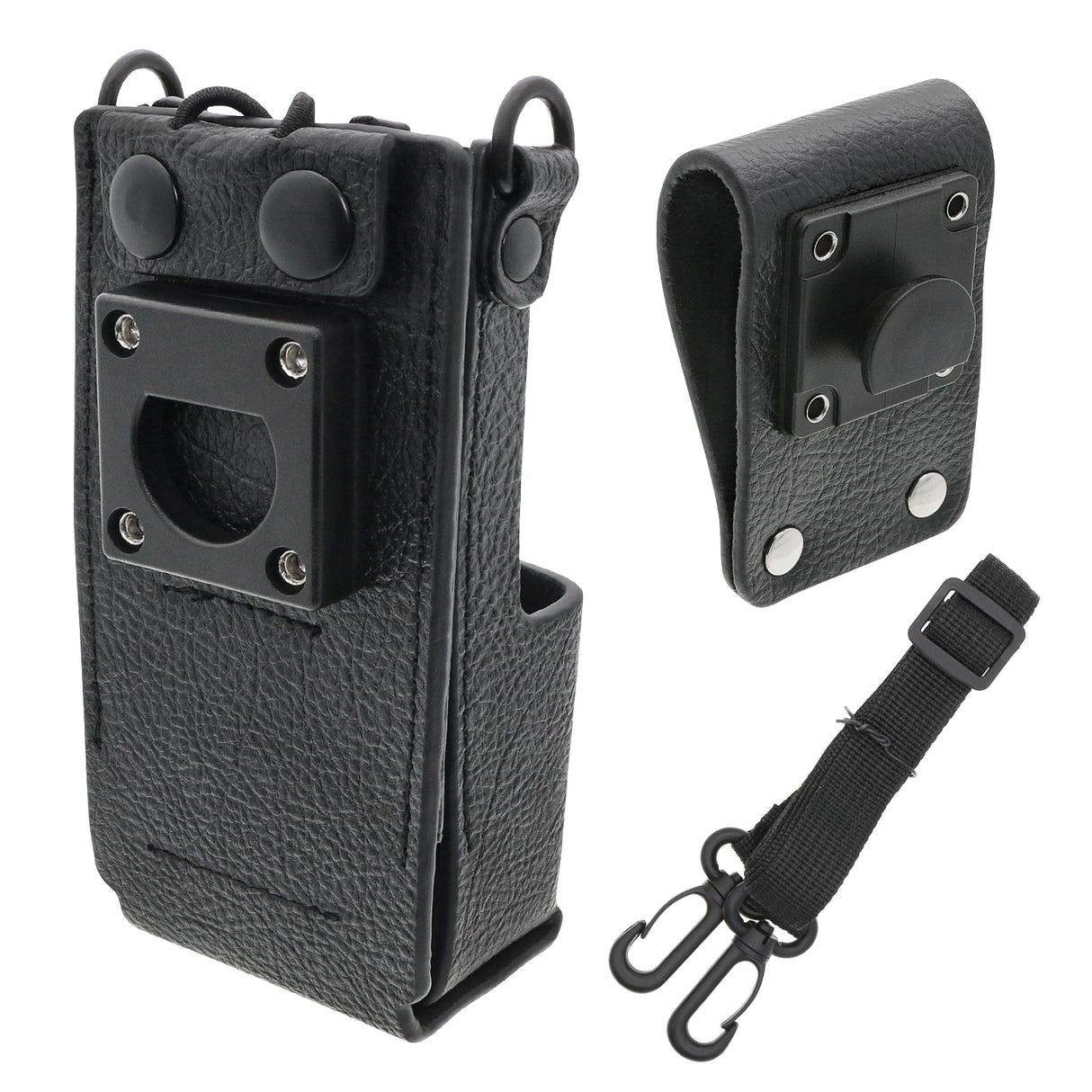 Hard Leather Carry Case, Fits Motorola two-way radio Cp040, Dp1400 Two-Way Radio Case Cameron Sino Technology Limited
